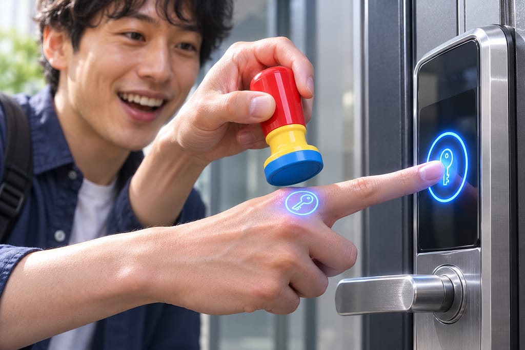 からだキースタンプの現代技術版コンセプト