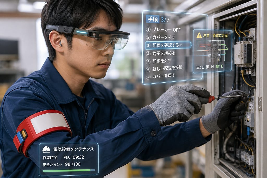 職業テスト腕章