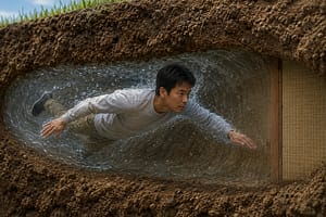 ドンブラ粉を現代技術で再解釈した局所地盤流動化スーツ