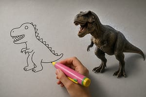 みせかけ落がきペンを現代技術で再解釈したコンセプト