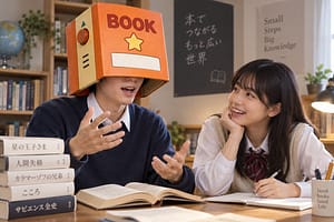 人間ブックカバーを現代のウェアラブル読書メモリ装置として再解釈したコンセプト