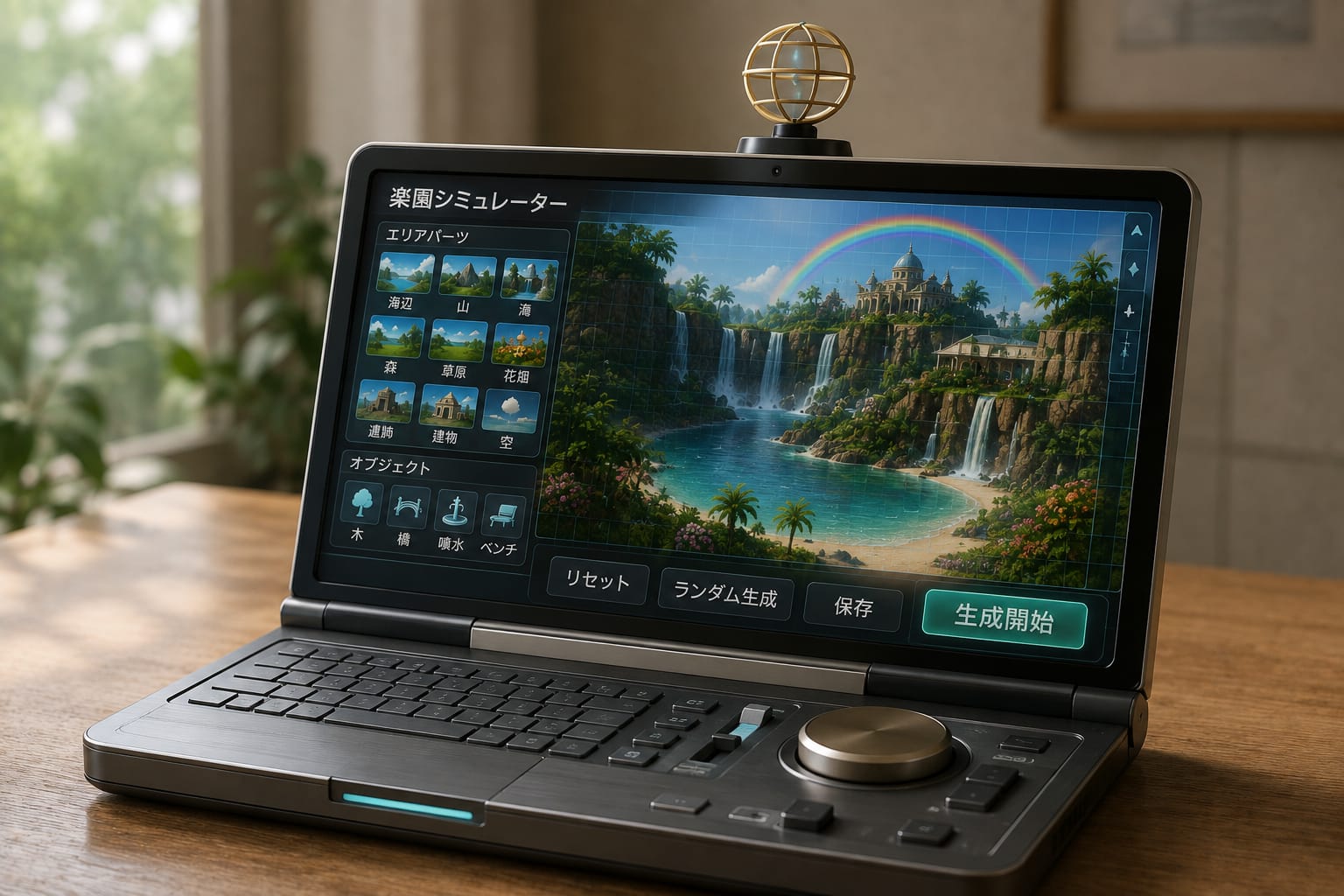 空間モジュールを組み合わせて理想の仮想世界を作る現代版楽園シミュレーター